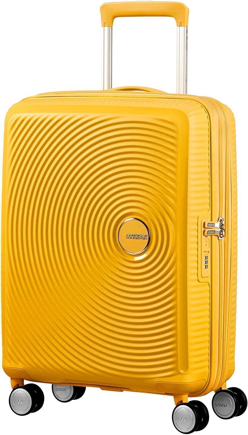 American Tourister Soundbox maleta cabina expandible Amarillo 3 años de garantia - Imagen 1