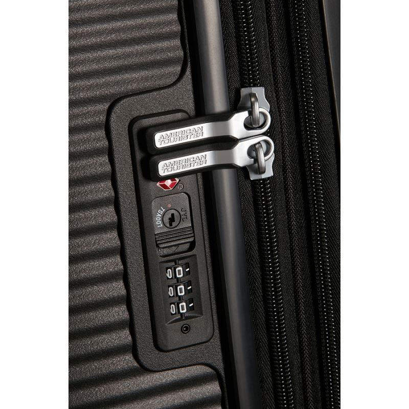 American Tourister Soundbox maleta cabina expandible negro 3 años de Garantía - Imagen 6