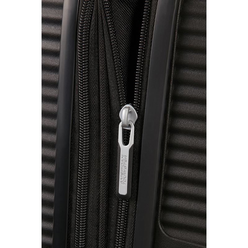 American Tourister Soundbox maleta cabina expandible negro 3 años de Garantía - Imagen 3