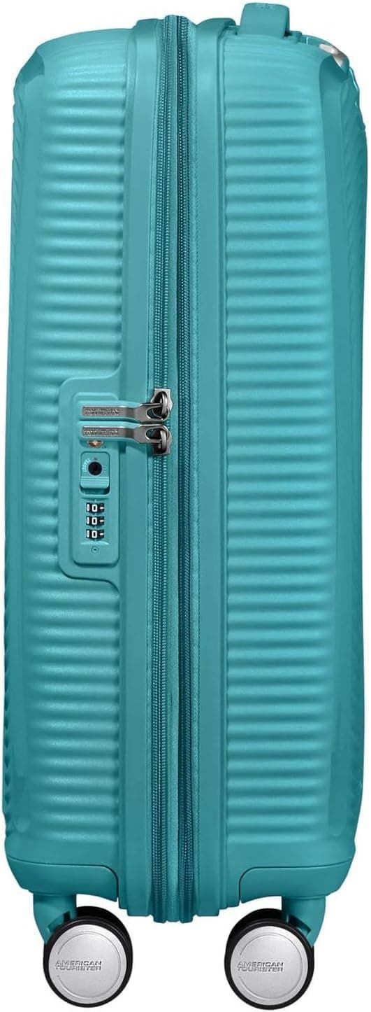 American Tourister Soundbox maleta cabina expandible Turquoise 3 años de garantia - Imagen 2