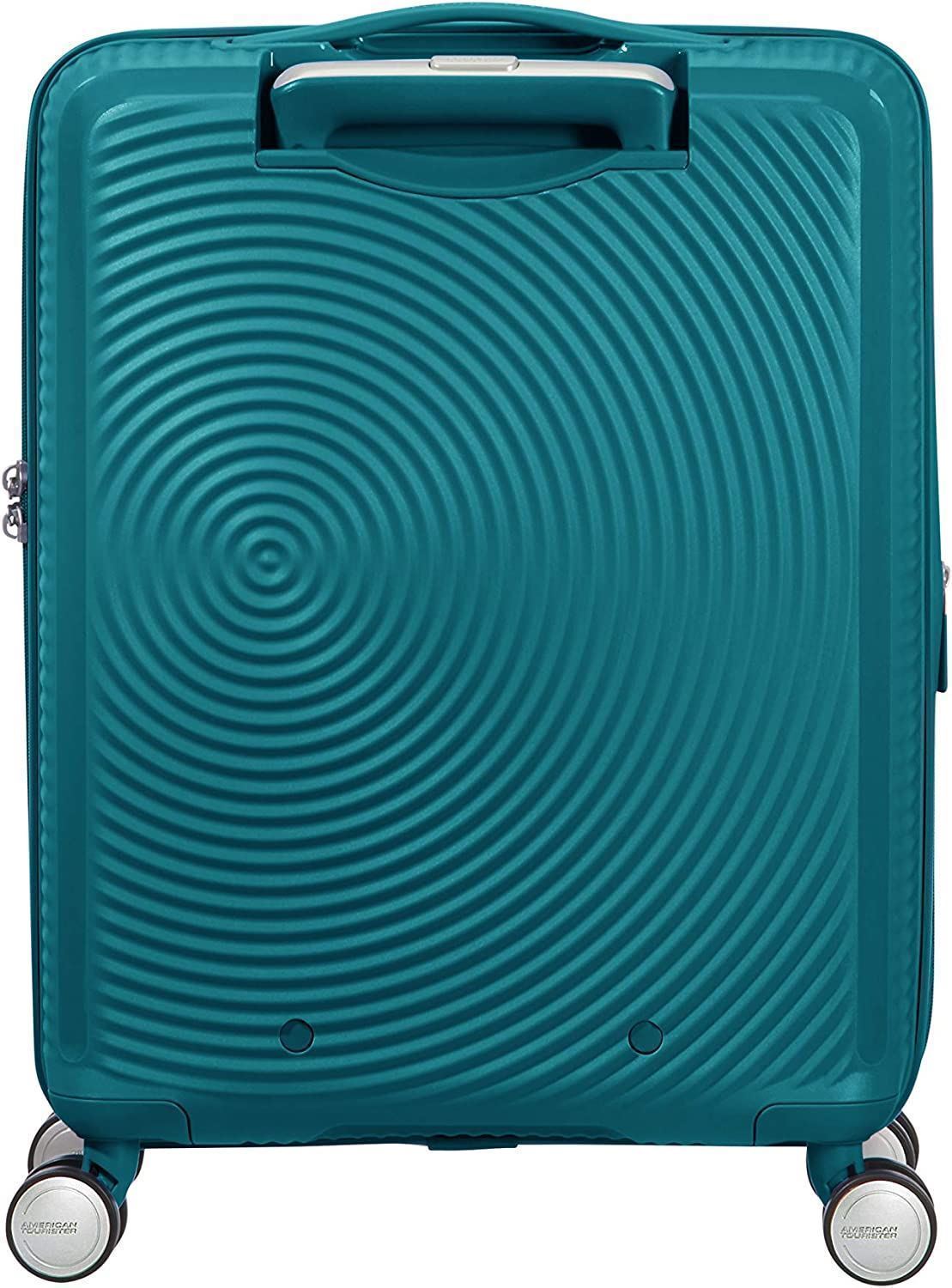 American Tourister Soundbox maleta cabina expandible Verde Jade 3 años de garantia - Imagen 2