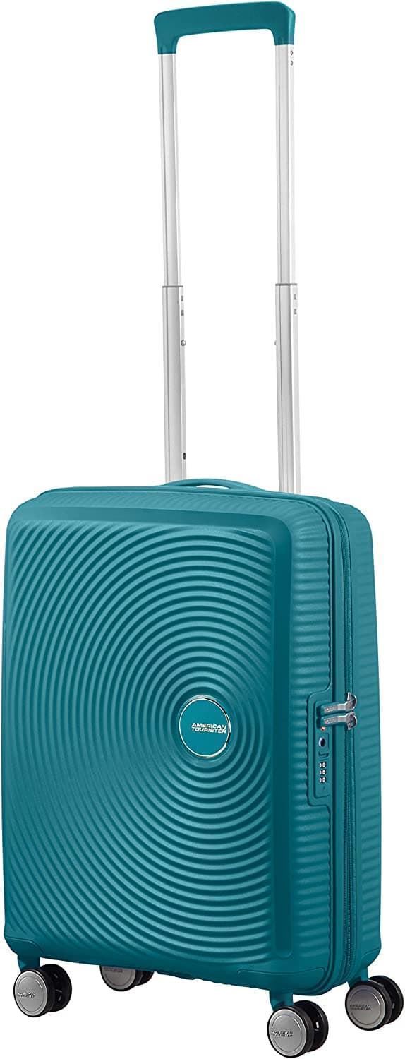 American Tourister Soundbox maleta cabina expandible Verde Jade 3 años de garantia - Imagen 4