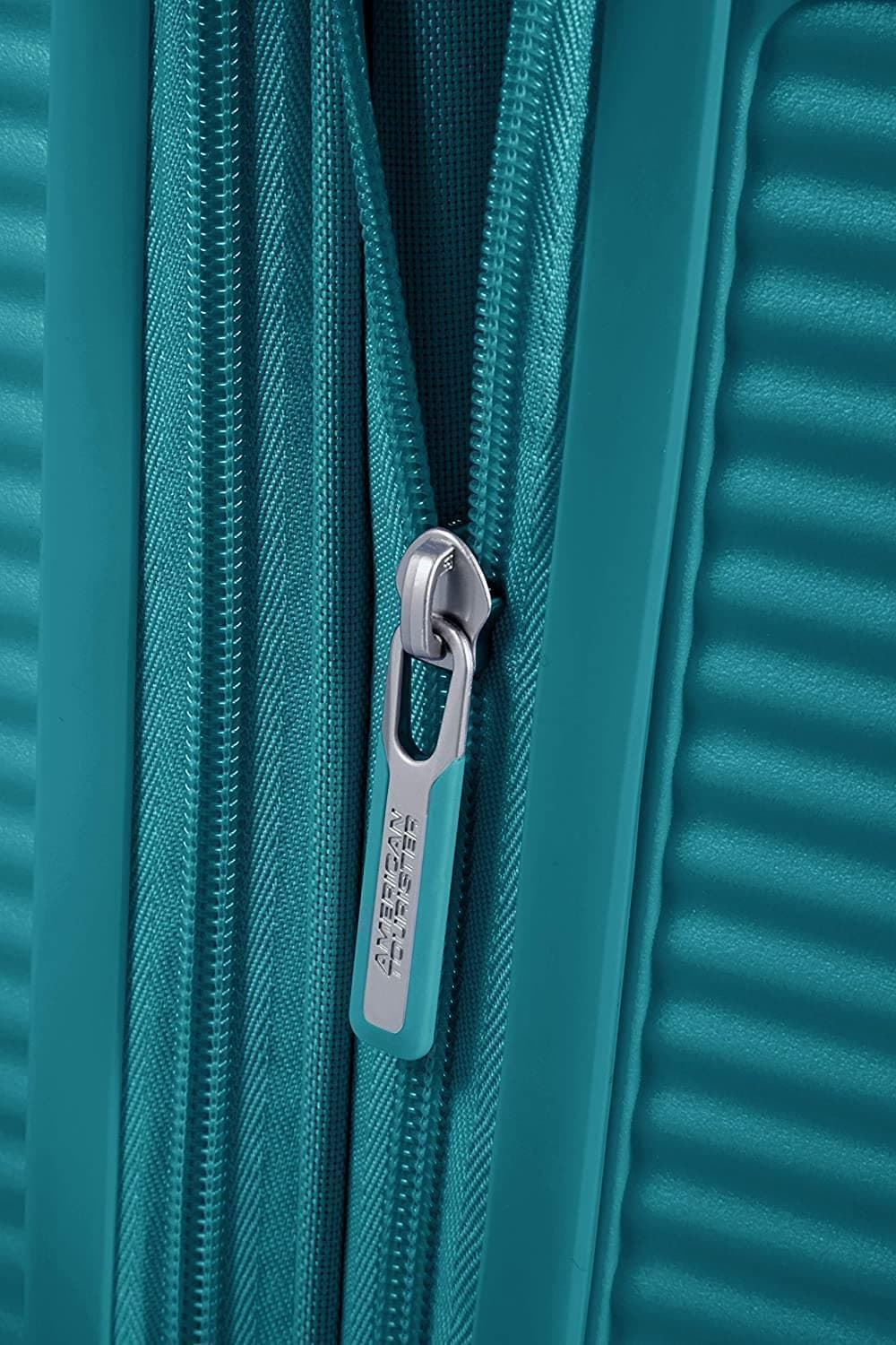 American Tourister Soundbox maleta cabina expandible Verde Jade 3 años de garantia - Imagen 6