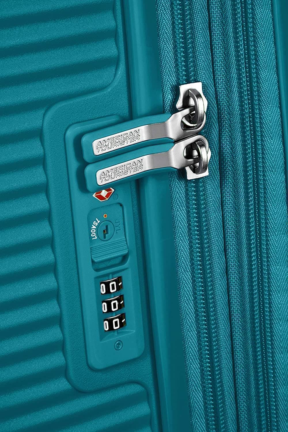 American Tourister Soundbox maleta cabina expandible Verde Jade 3 años de garantia - Imagen 7