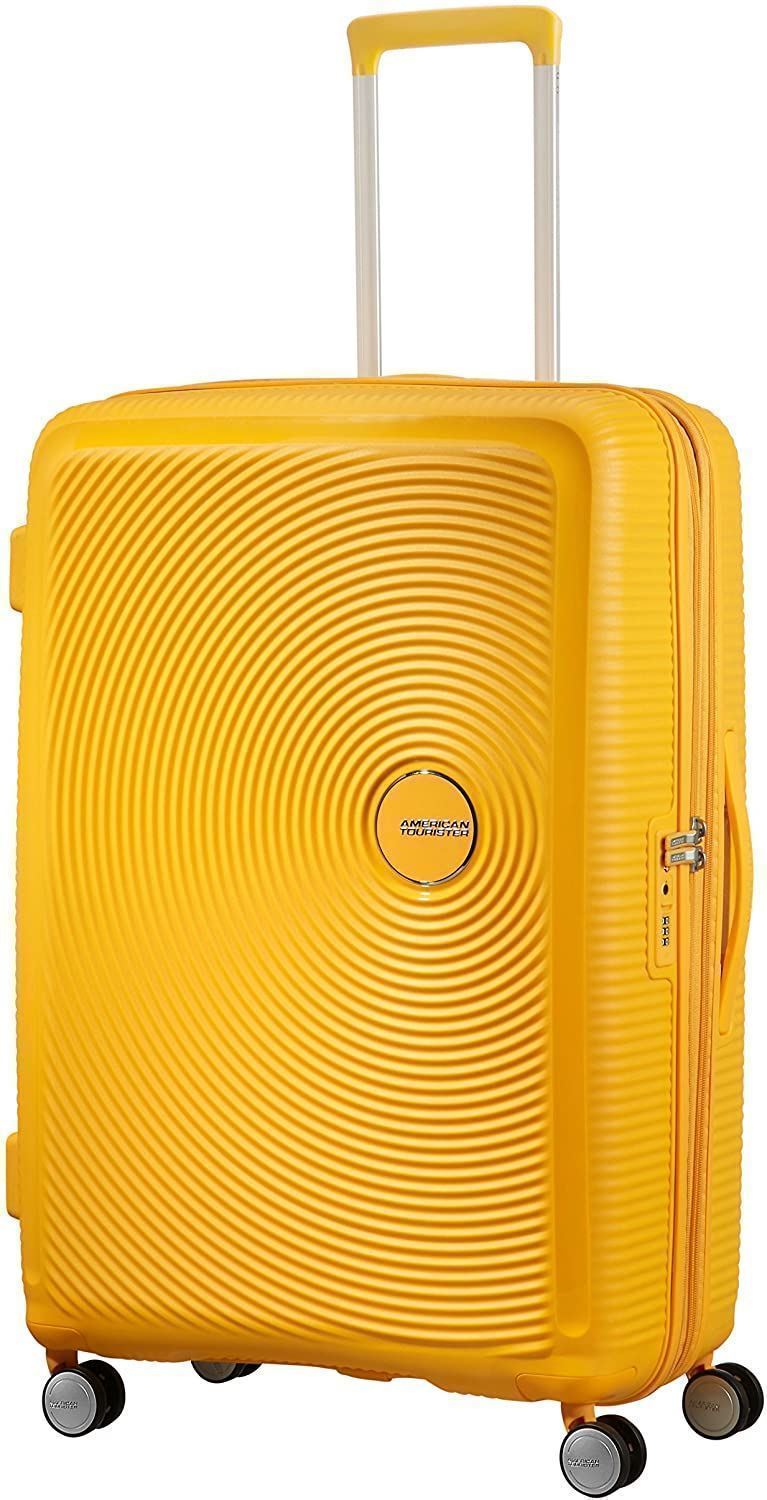 American Tourister Soundbox rigida grande expandible amarilla - Imagen 6