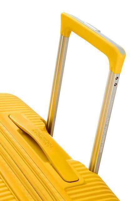 American Tourister Soundbox rigida grande expandible amarilla - Imagen 9
