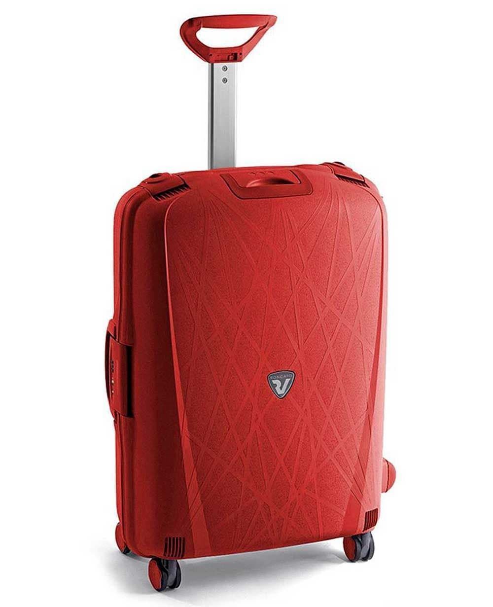 maleta mediana roncato light spinner 4 ruedas roja - Imagen 1