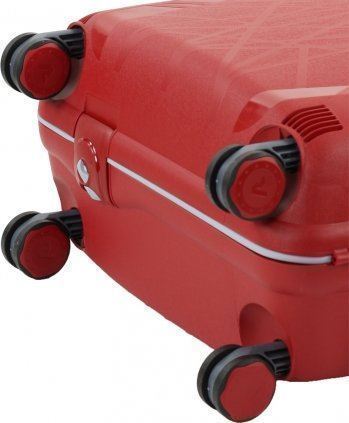 maleta mediana roncato light spinner 4 ruedas roja - Imagen 3