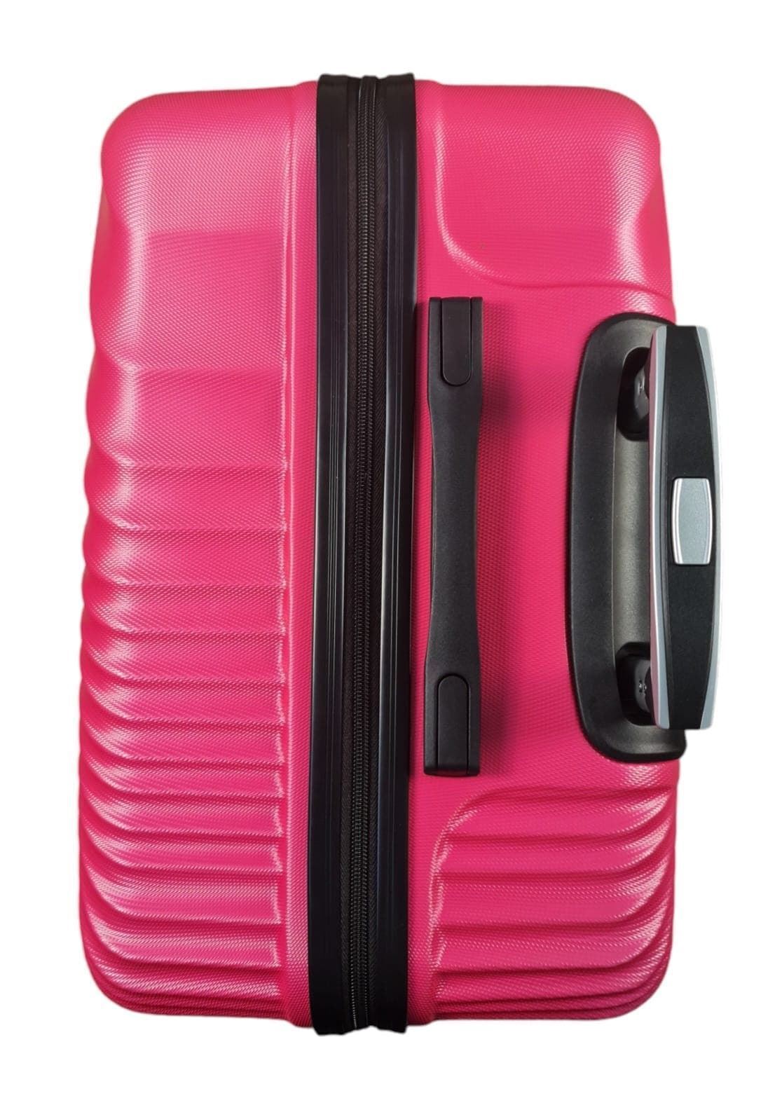 Maleta VIP Grande 75x46x30 cms Muy Ligera Barata Material ABS color Rosa Fucsia - Imagen 7