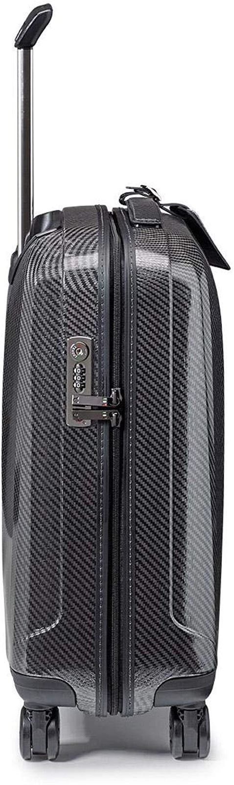 Roncato maleta de cabina We Are Glam color Antracita material EC Matrix muy Resistente 55x40x20 capacidad 40 litros 10 años de Garantia - Imagen 3
