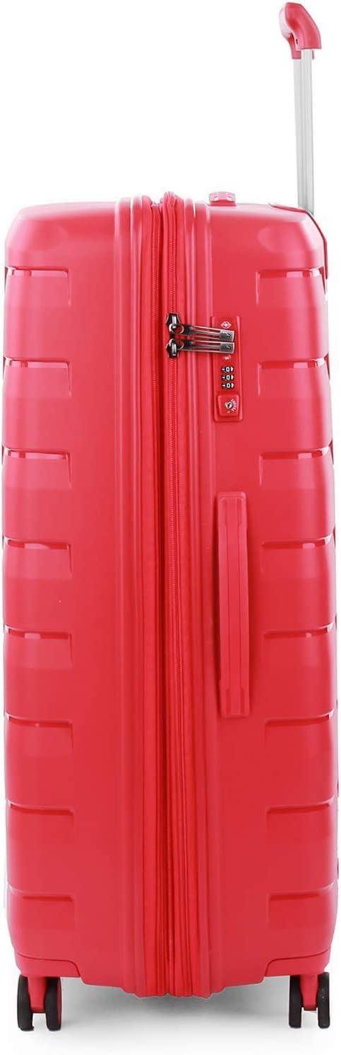 Roncato Maleta Grande Rigida Skyline Expandible color Rojo Garantia 5 años - Imagen 3