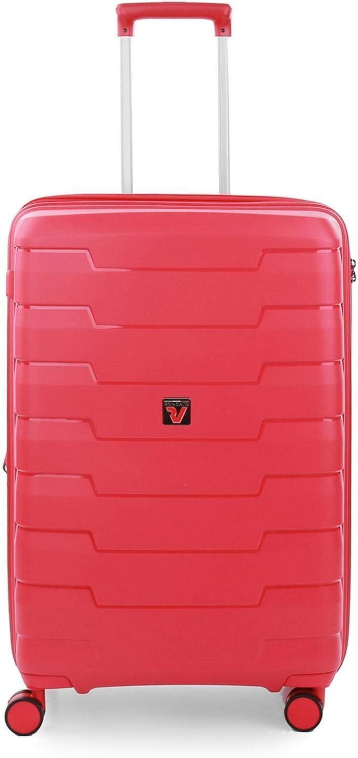 Roncato Maleta Mediana Rigida Skyline Expandible color Rojo Garantia 5 años - Imagen 1