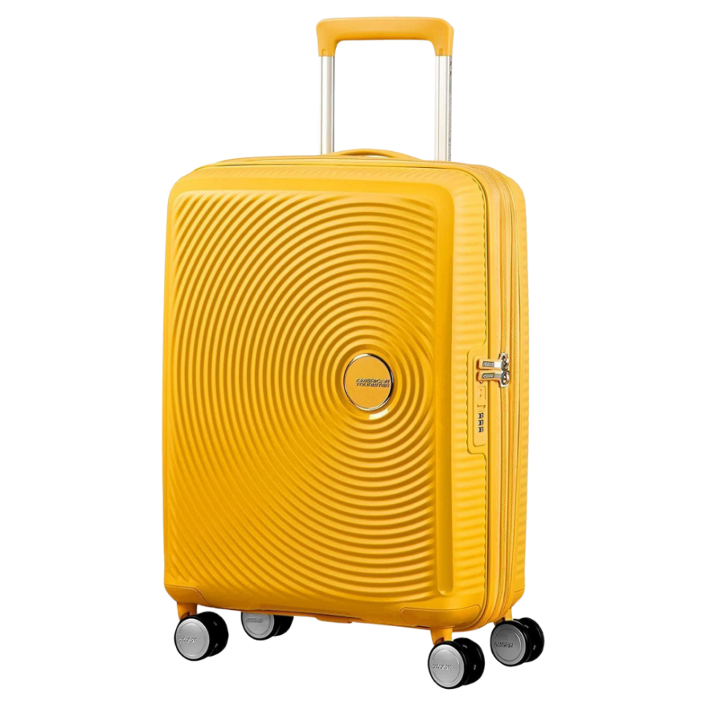 American Tourister Soundbox Cabina Expandible Amarillo