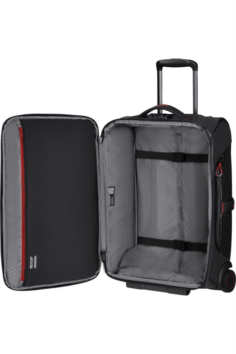 Samsonite Maleta Ecodiver Cabina 2 Ruedas 55X40X20 Cms Capacidad 48 Litros Impermeable y Ligera 2.5 Kilos color Negro - Imagen 4