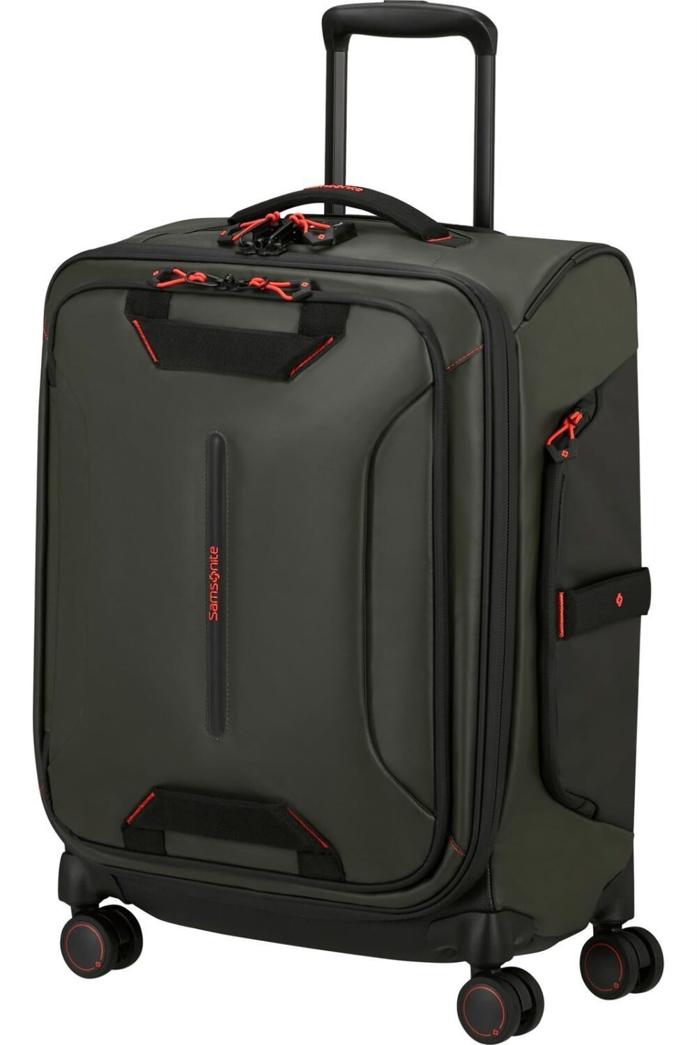 Samsonite Maleta Ecodiver Cabina 55X40X23 Cms 4 Ruedas Capacidad 50 Litros Impermeable y Ligera 2.7 Kilos color Verde Climbing Ivy - Imagen 6