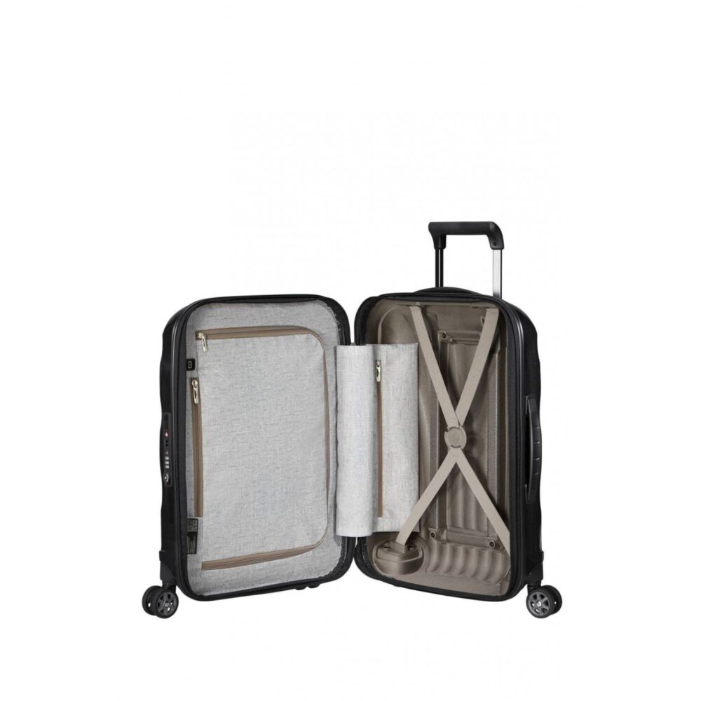 Samsonite Maleta C-Lite Cabina Expandible 55X40X20/23 Cms Capacidad 36/42 Litros Ultra Resistente y Ligera 2.1 Kilos color Black - Imagen 5