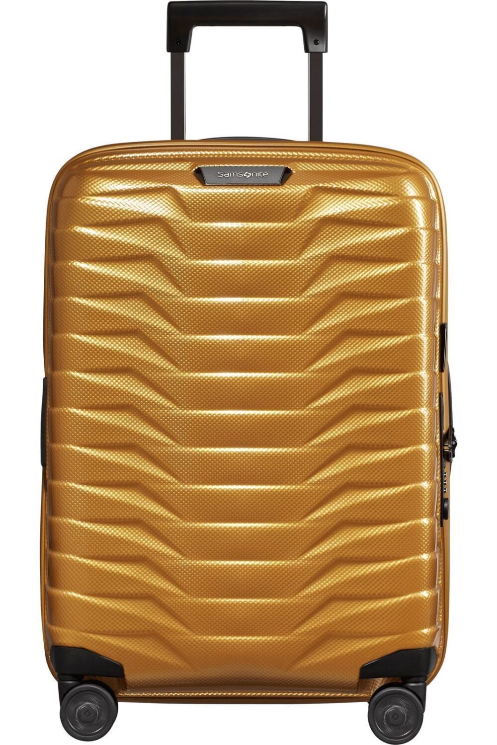 Samsonite Maleta Proxis Cabina Expandible 55X40X20/23 Cms Capacidad 38/44 Litros Ultra Resistente y Ligera 2.3 Kilos USB color Honey Gold - Imagen 6