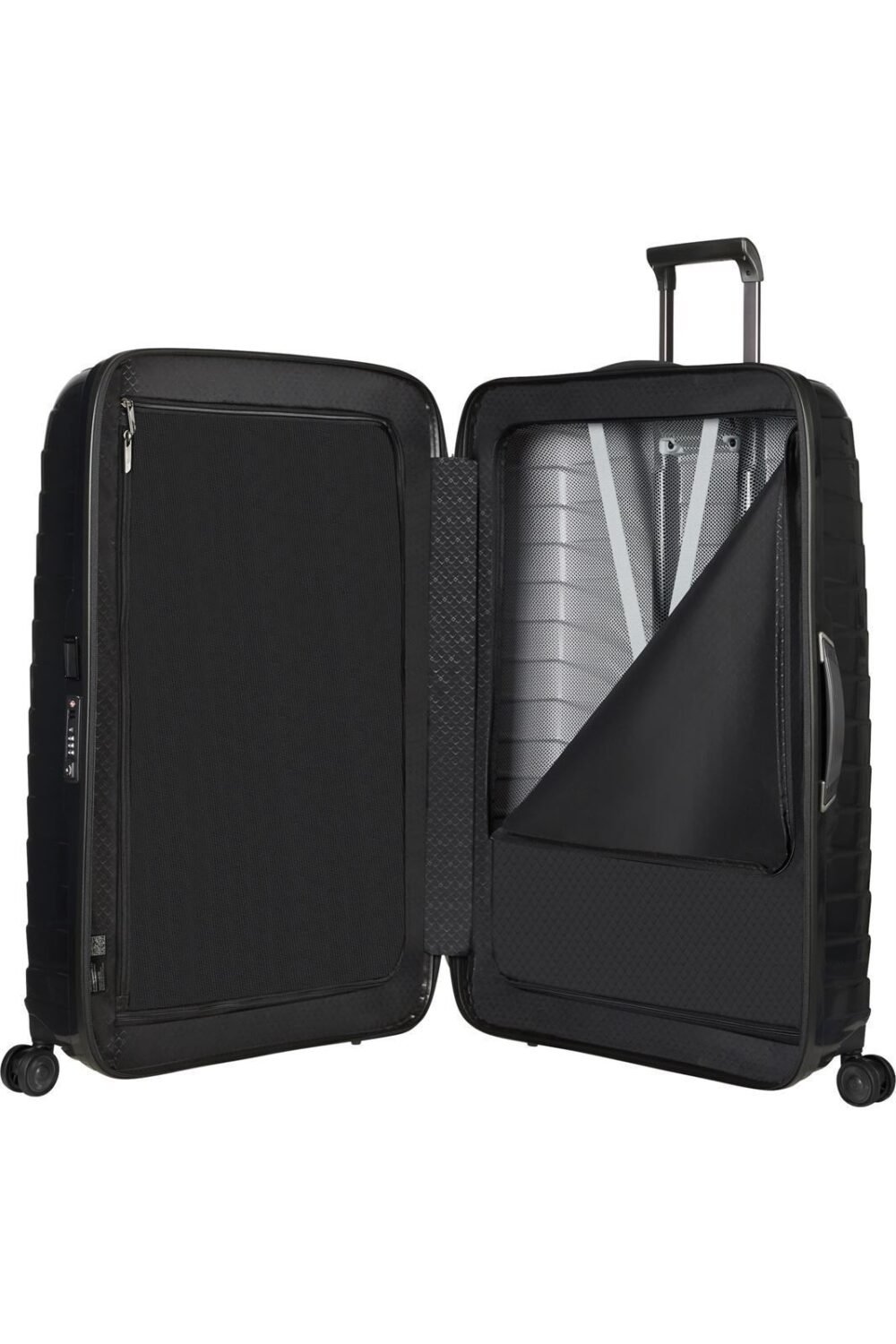 Samsonite Maleta Proxis Tamaño XL 81 Cms Capacidad 125 Litros Ultra Resistente y Ligera 3.6 Kilos color Negro - Imagen 4