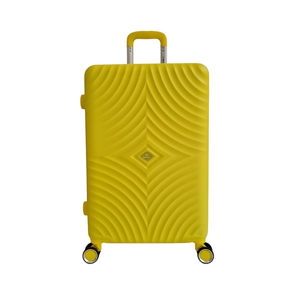 Benzi Maleta Rigida Barata Tamaño mediano Lite 5687 Ligera Medidas 65x42x26 cms color Amarillo