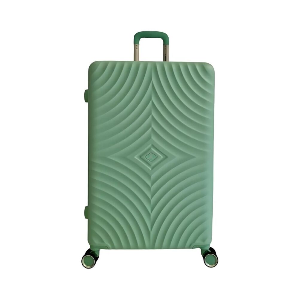 Benzi Maleta Rigida Barata Tamaño Grande Lite 5687 Ligera Medidas 75x49x29 cms color Verde Claro