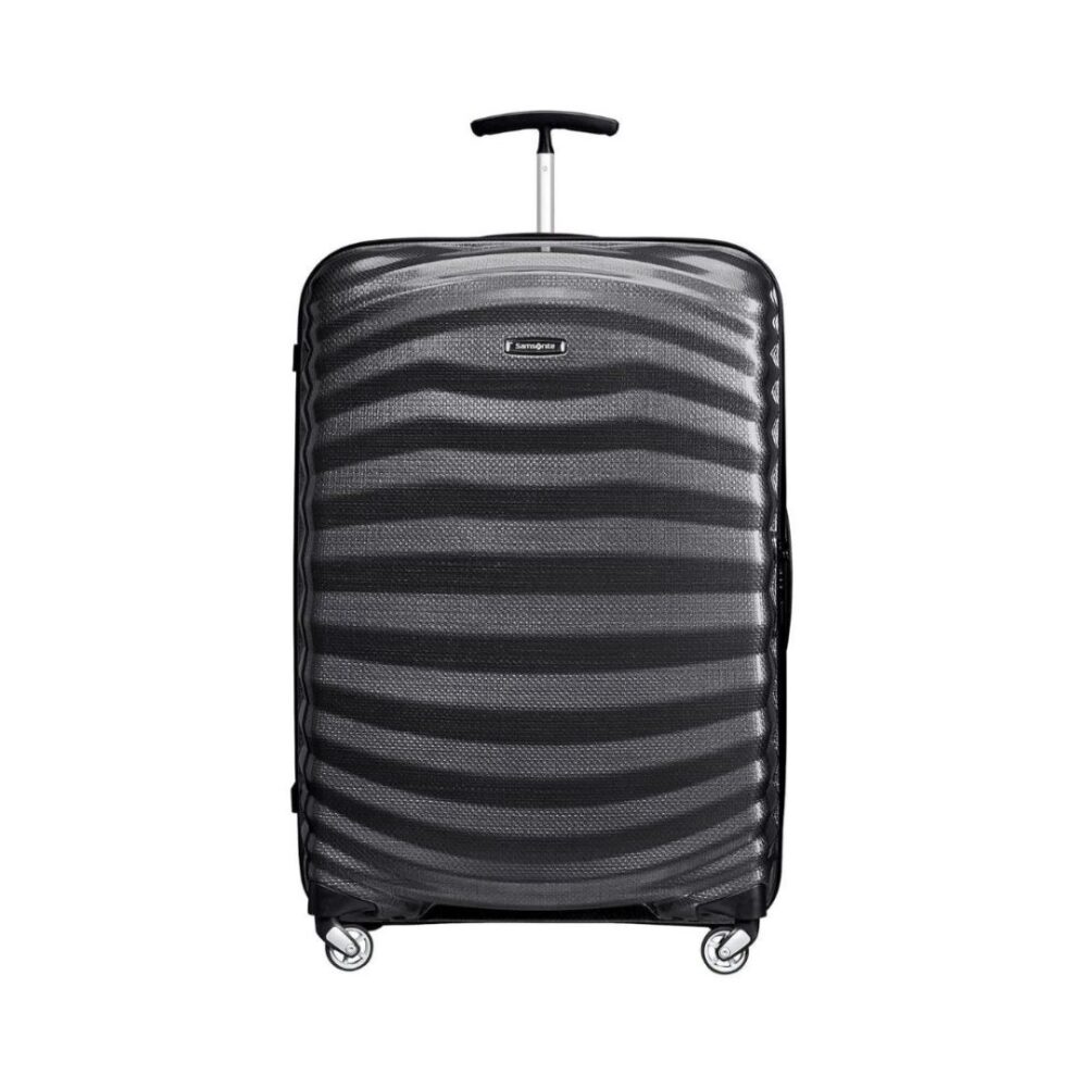 Samsonite Maleta Lite-Shock Grande 75x51x31 Cms Capacidad 98 Litros Ultra Resistente y Ligera 2.5 Kilos color Black