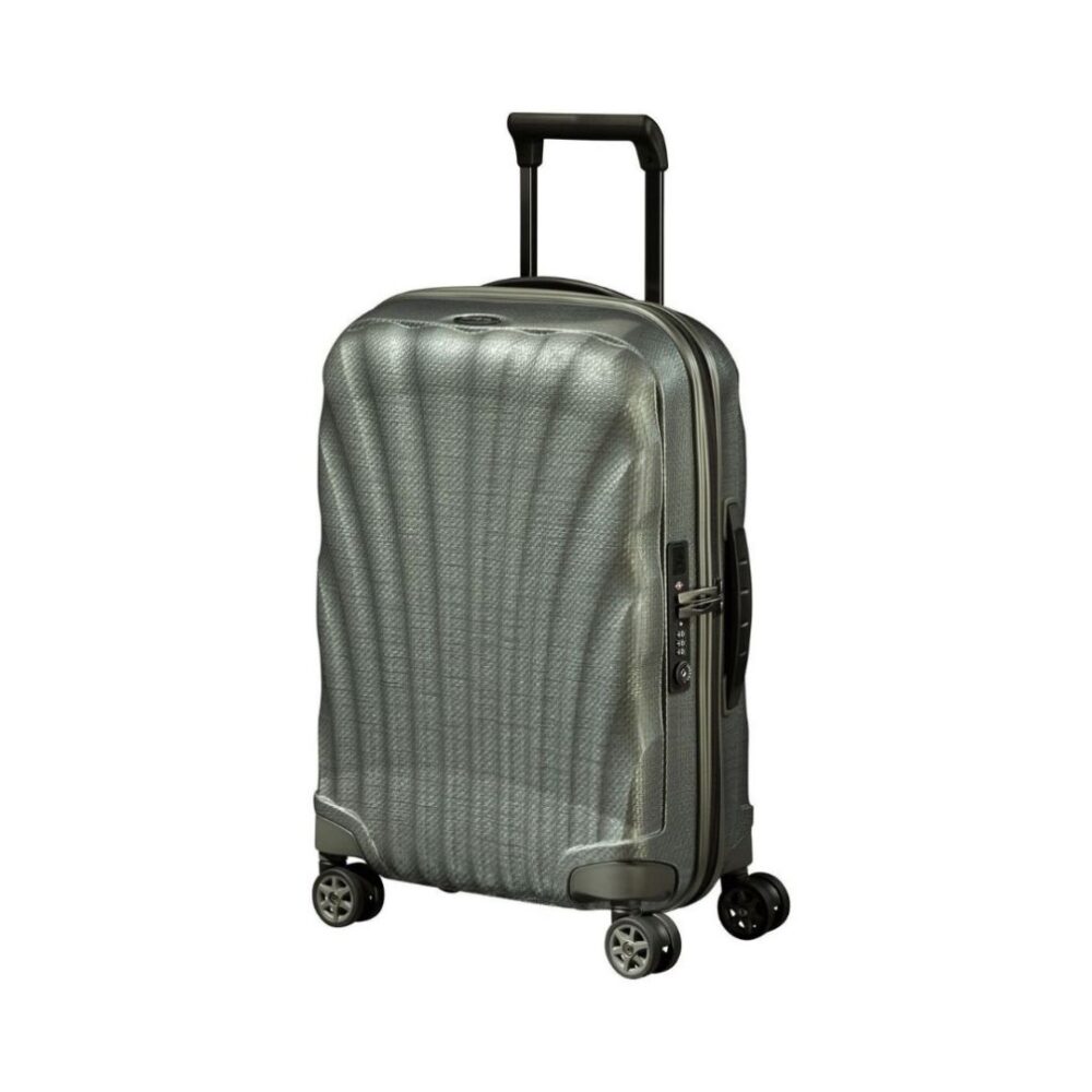 Samsonite Maleta C-Lite Cabina Expandible 55X40X20/23 Cms Capacidad 36/42 Litros Ultra Resistente y Ligera 2.1 Kilos color Metallic Green