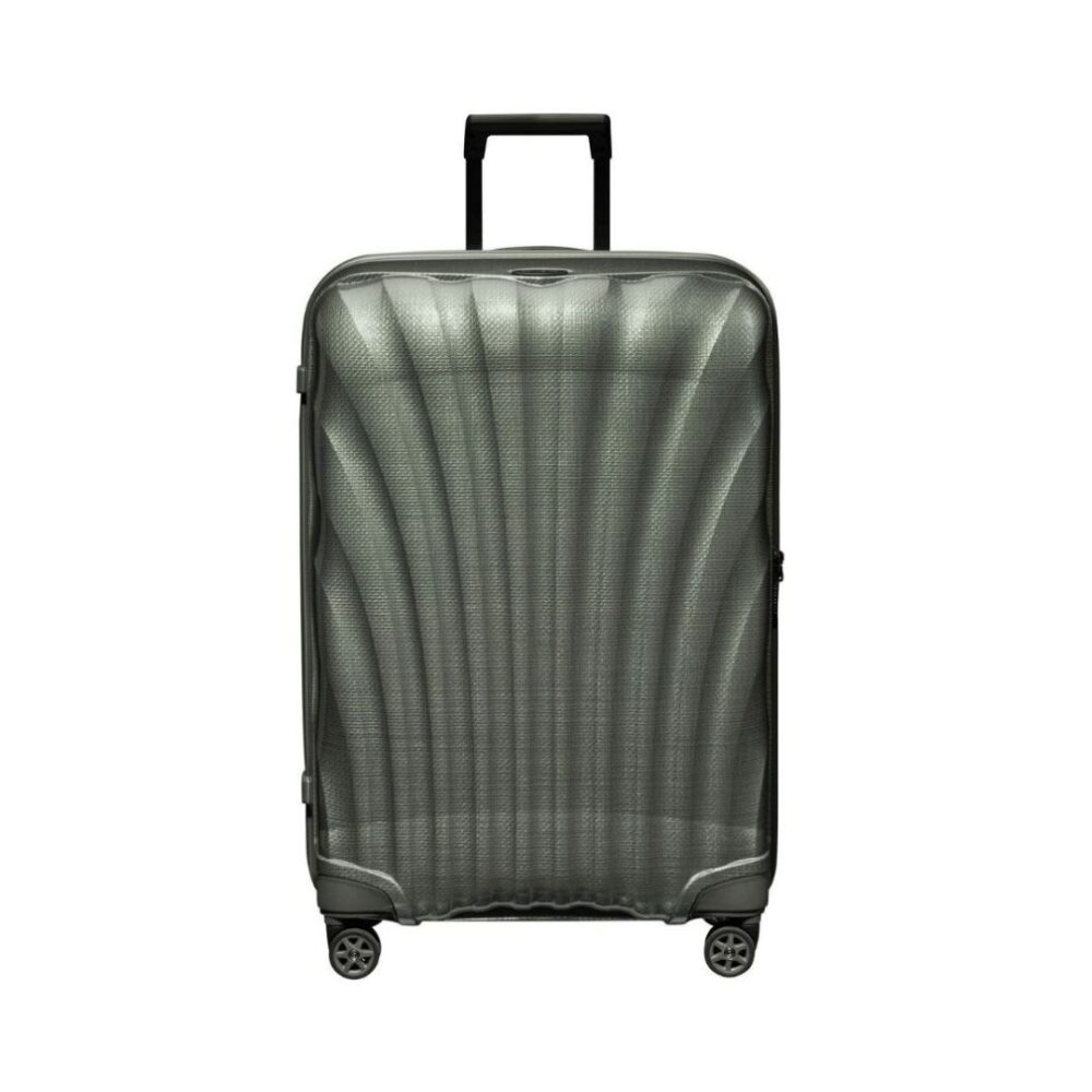 Samsonite Maleta C-Lite Mediana 69 Cms Capacidad 68 Litros Ultra Resistente y Ligera 2.5 Kilos color Metallic Green