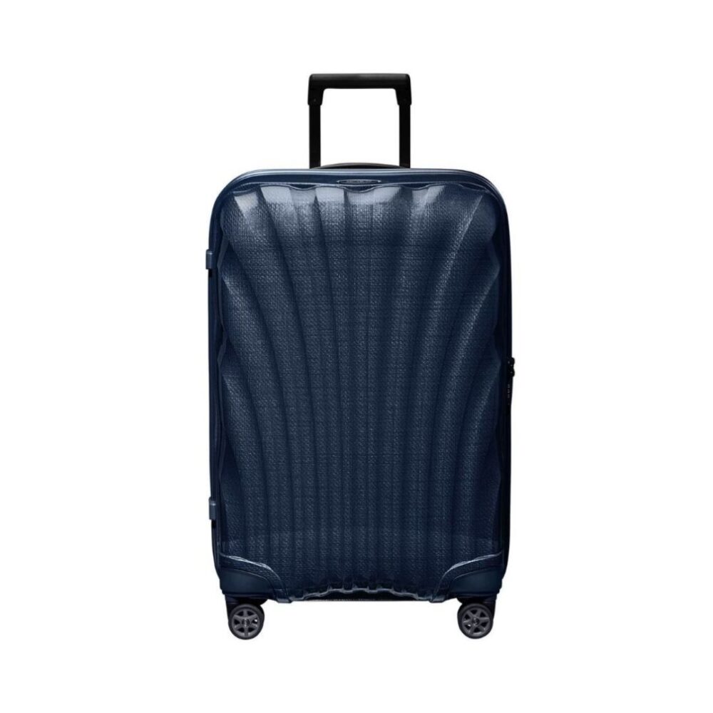 Samsonite Maleta C-Lite Grande 75 Cms Capacidad 94 Litros Ultra Resistente y Ligera 2.8 Kilos color Midnight Blue