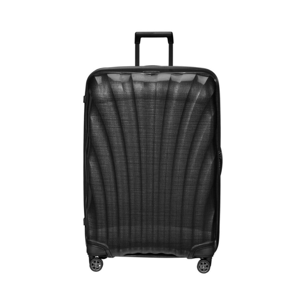 Samsonite Maleta C-Lite Tamaño XL 81 Cms Capacidad 123 Litros Ultra Resistente y Ligera 3.1 Kilos color Black