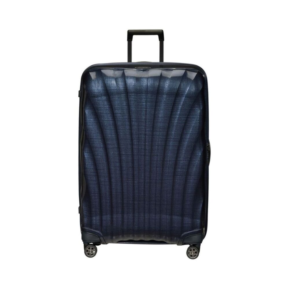 Samsonite Maleta C-Lite Tamaño XL 81 Cms Capacidad 123 Litros Ultra Resistente y Ligera 3.1 Kilos color Midnight Blue