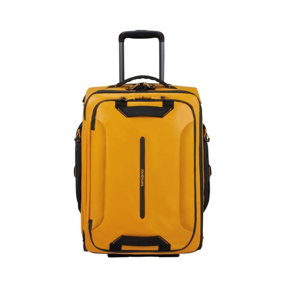 Samsonite Maleta Ecodiver Cabina 2 Ruedas 55X40X20 Cms Capacidad 48 Litros Impermeable y Ligera 2.5 Kilos color Amarillo