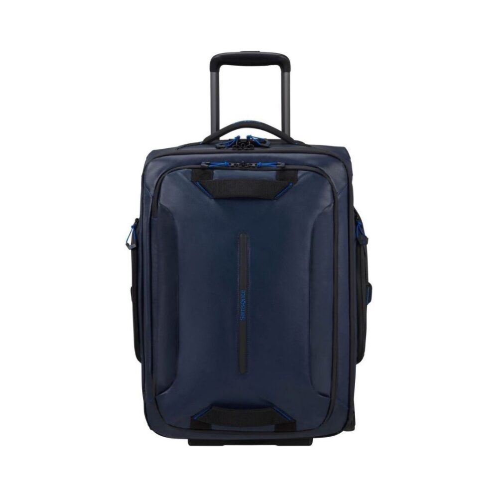 Samsonite Maleta Ecodiver Cabina 2 Ruedas 55X40X20 Cms Capacidad 48 Litros Impermeable y Ligera 2.5 Kilos color Azul Marino