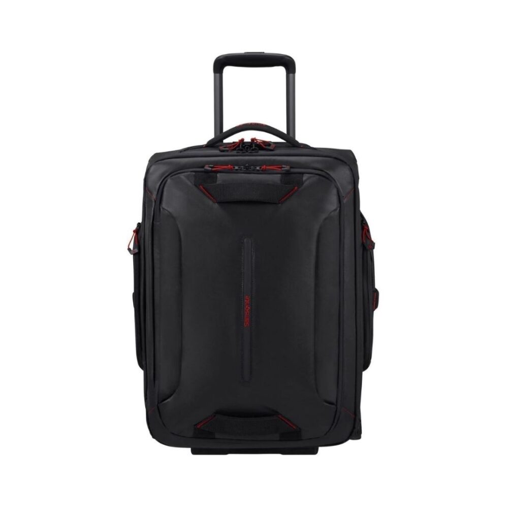 Samsonite Maleta Ecodiver Cabina 2 Ruedas 55X40X20 Cms Capacidad 48 Litros Impermeable y Ligera 2.5 Kilos color Negro