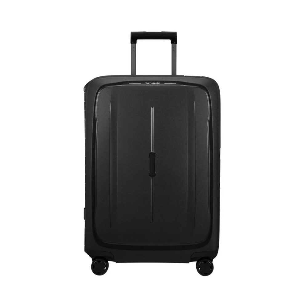Samsonite Maleta Essens tamaño Mediano 69x49x30 Cms Capacidad 88 Litros Ultra Resistente y Ligera 3.8 Kilos color Negro