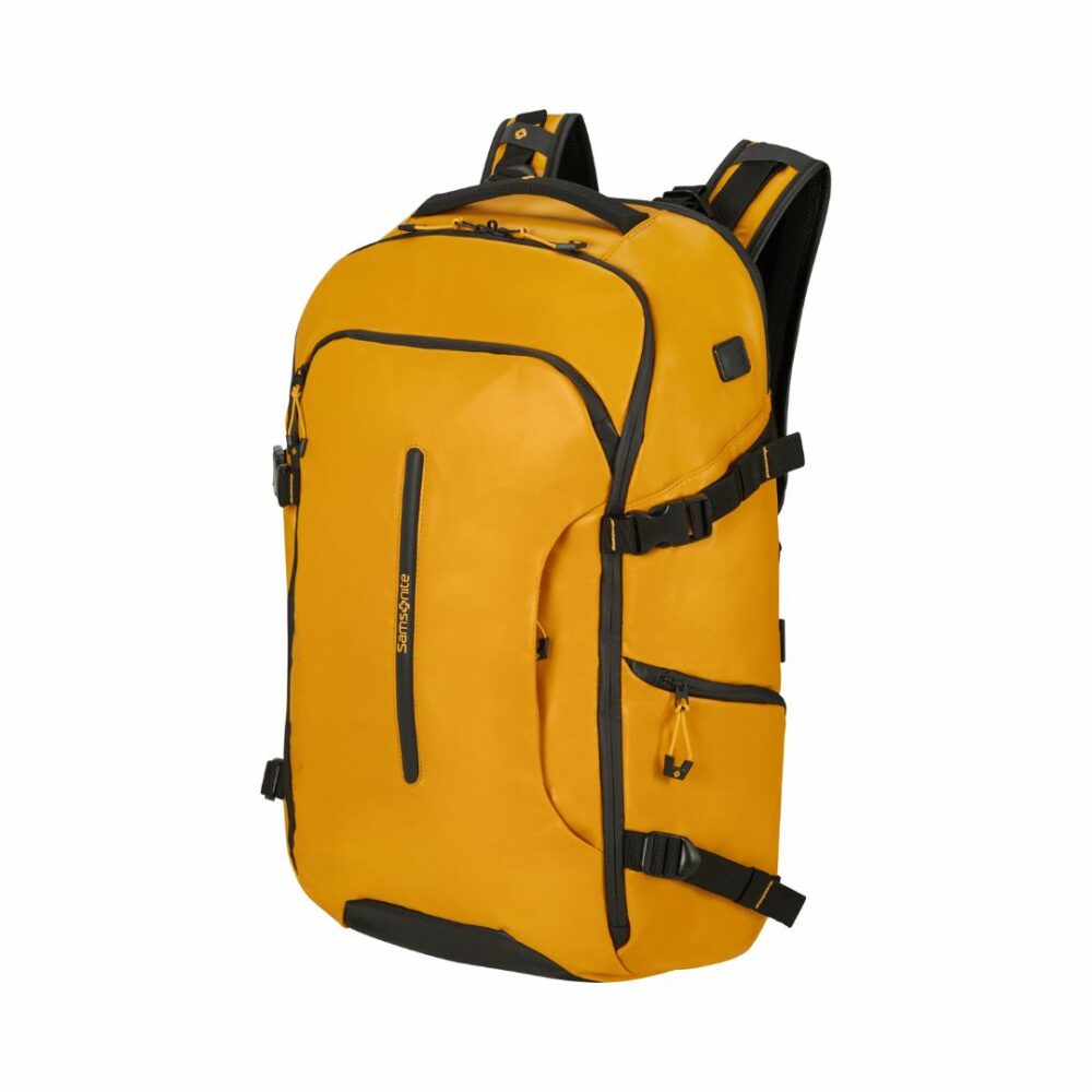 Samsonite Ecodiver Mochila de Viaje Tamaño S 54 x 34 x 26 cm color Amarillo
