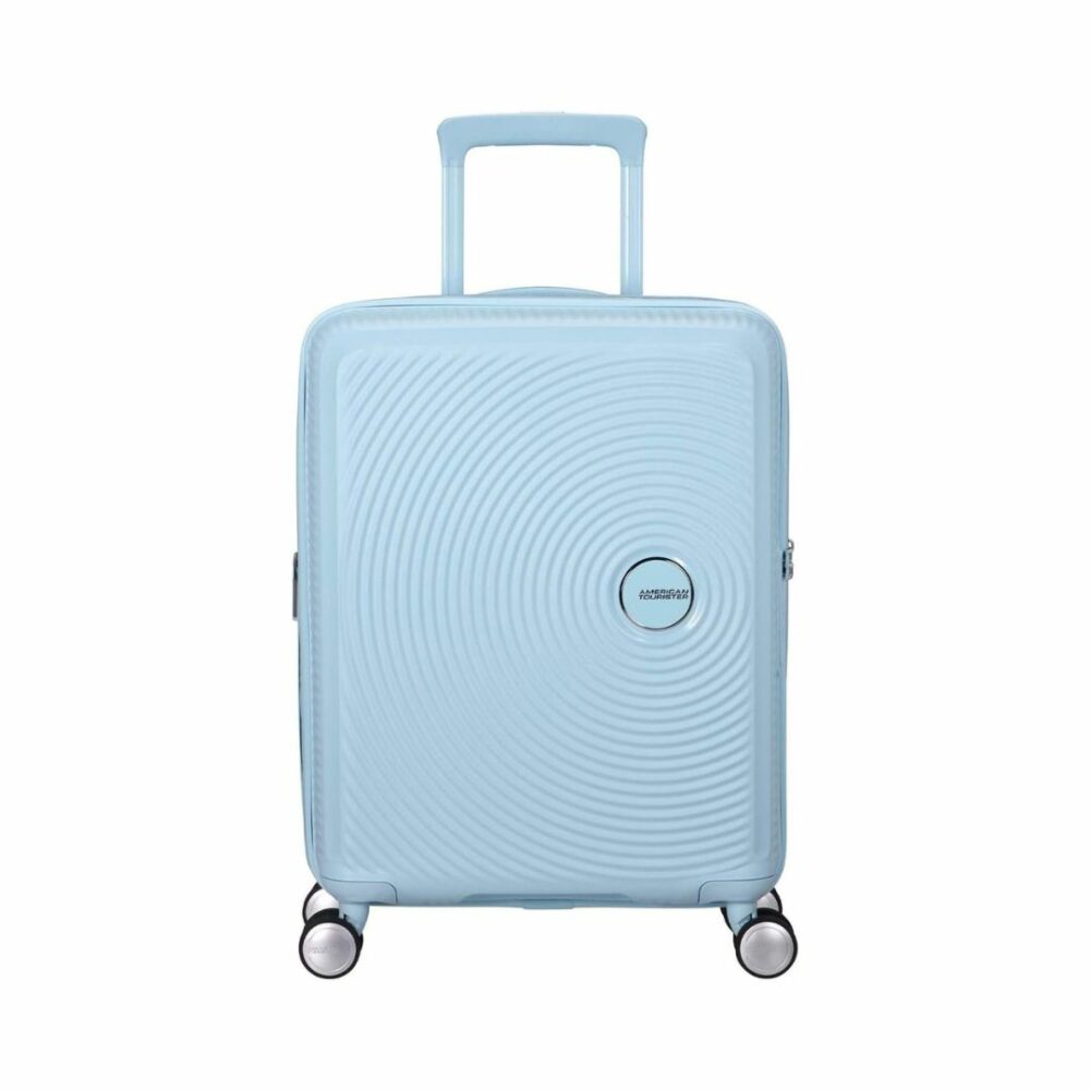 American Tourister Soundbox Cabina Expandible Color Pastel Blue